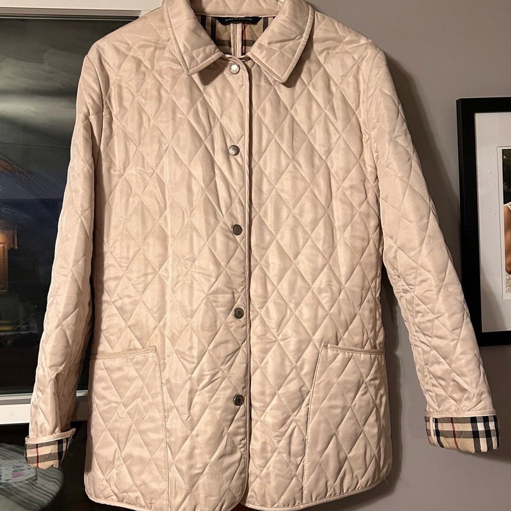 Burberry Quilted Coat/Blazer